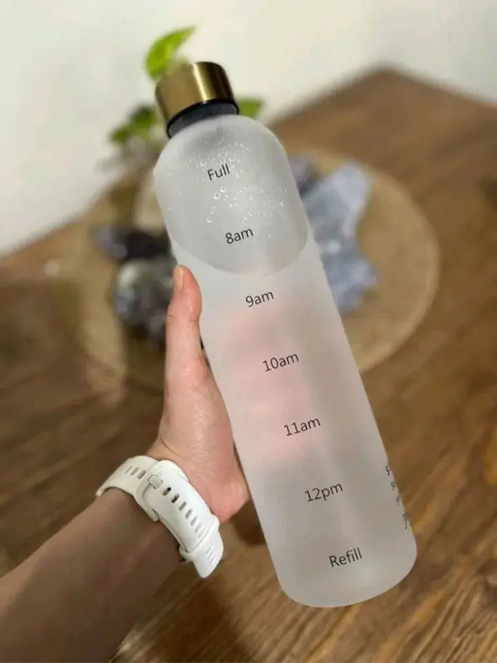 1 Liter Motivational Water Bottle
