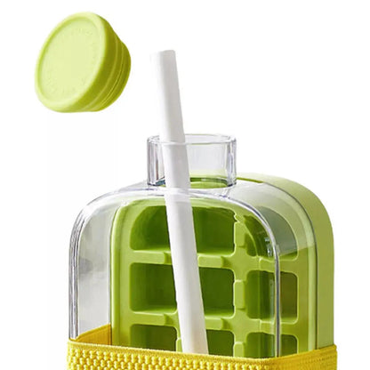 2in1 Ice Maker Ice Cube Bottle