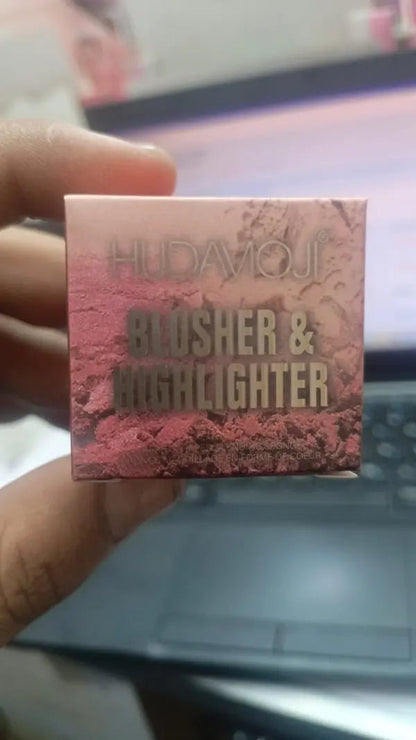 3 in 1 Highlighter Blush Palette