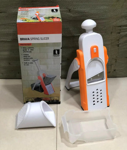 4 In 1 Vegetable Cutter Chopper Adjustable Multi-function Vegetable Cutter Kitchen Shredder Grater Artifact