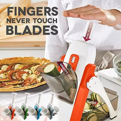 4 In 1 Vegetable Cutter Chopper Adjustable Multi-function Vegetable Cutter Kitchen Shredder Grater Artifact