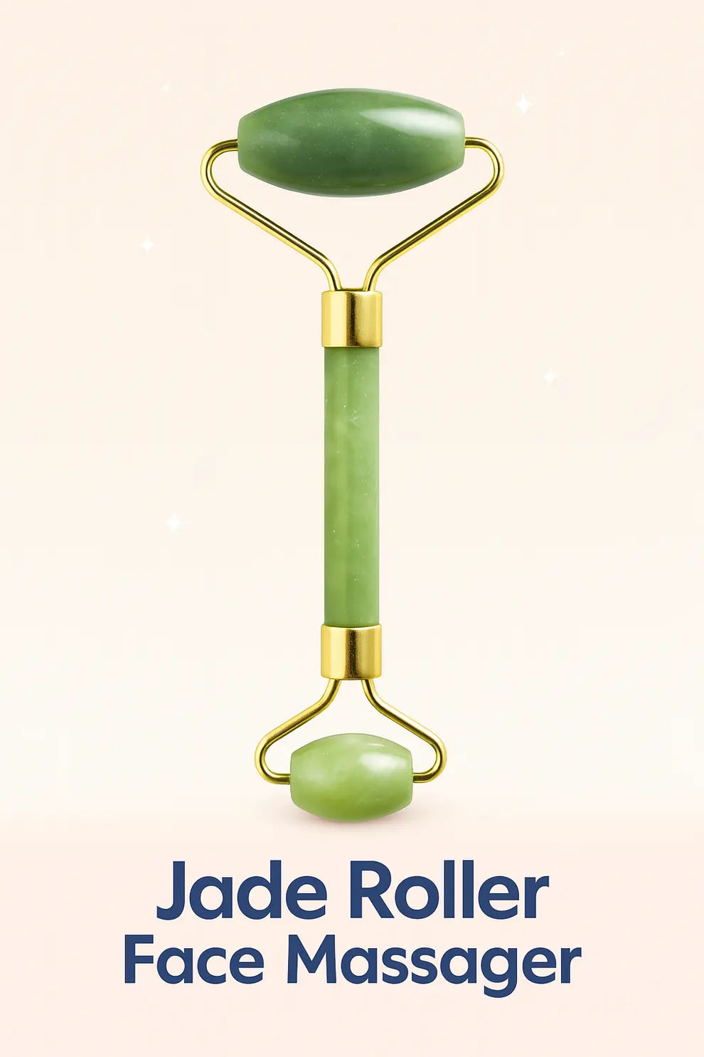 Jade Roller Face Massager – Natural Stone for Glowing Skin