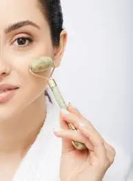 Jade Roller Face Massager – Natural Stone for Glowing Skin