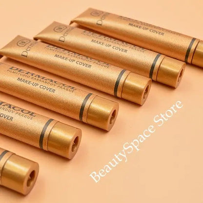 Dermacol tube Makeup Base Liquid Foundation Cover Freckles Acne Marks Waterproof