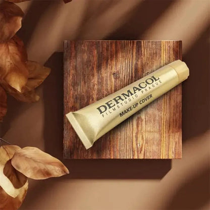 Dermacol tube Makeup Base Liquid Foundation Cover Freckles Acne Marks Waterproof