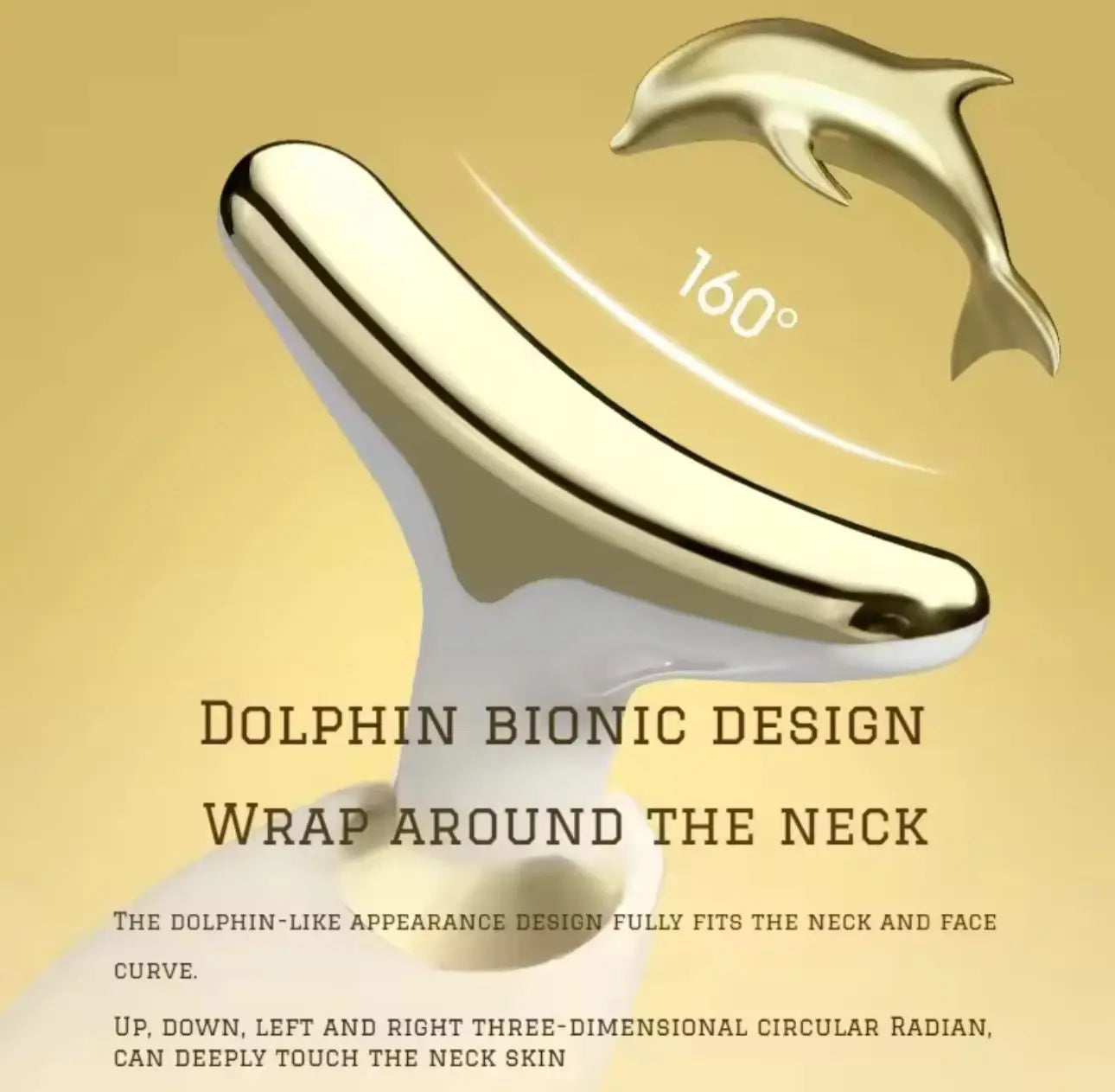 Electric Facial & Neck Massager for Lifting, Firming, and Double Chin Removal