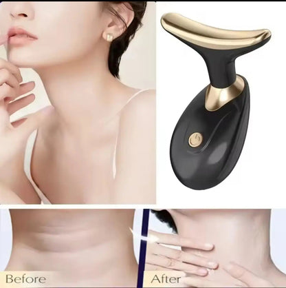Electric Facial & Neck Massager for Lifting, Firming, and Double Chin Removal