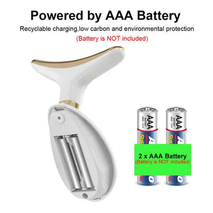 Electric Facial & Neck Massager for Lifting, Firming, and Double Chin Removal