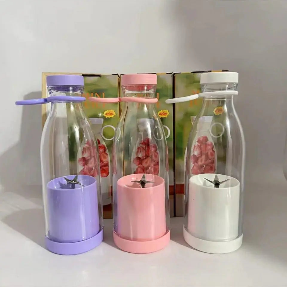 Electric Mini Portable Juicer Blender USB Recahrgeable