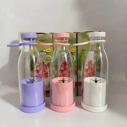 Electric Mini Portable Juicer Blender USB Recahrgeable