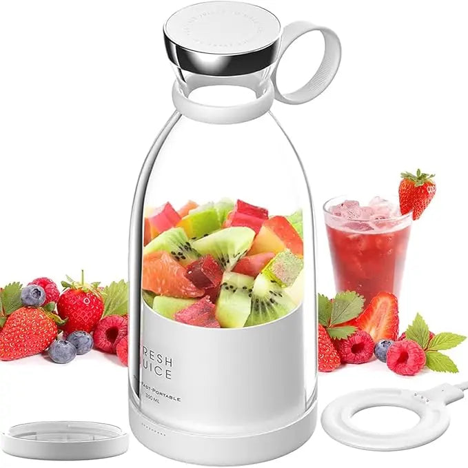 Electric Mini Portable Juicer Blender USB Recahrgeable