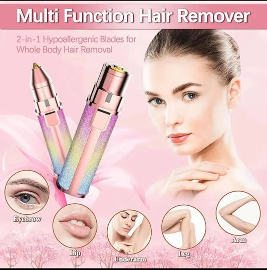 FLAWLESS 2 IN 1 HAIR REMOVER AND EYEBROW RECHARGEABLE MACHINE