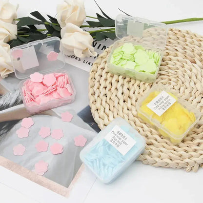 PACK OFF 4PCS FLOWER PAPER SOAP