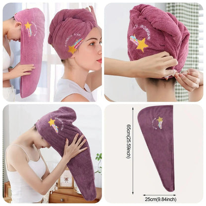 Hair Dryer Cap Towel
