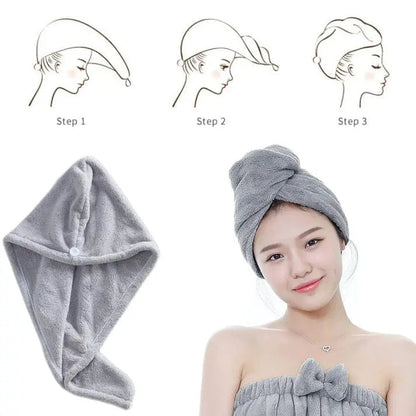 Hair Dryer Cap Towel