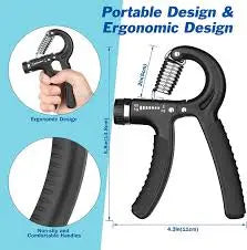 Hand Grip Exerciser with Adjustable Resistance (5-60kg) – Strength & Recovery Tool