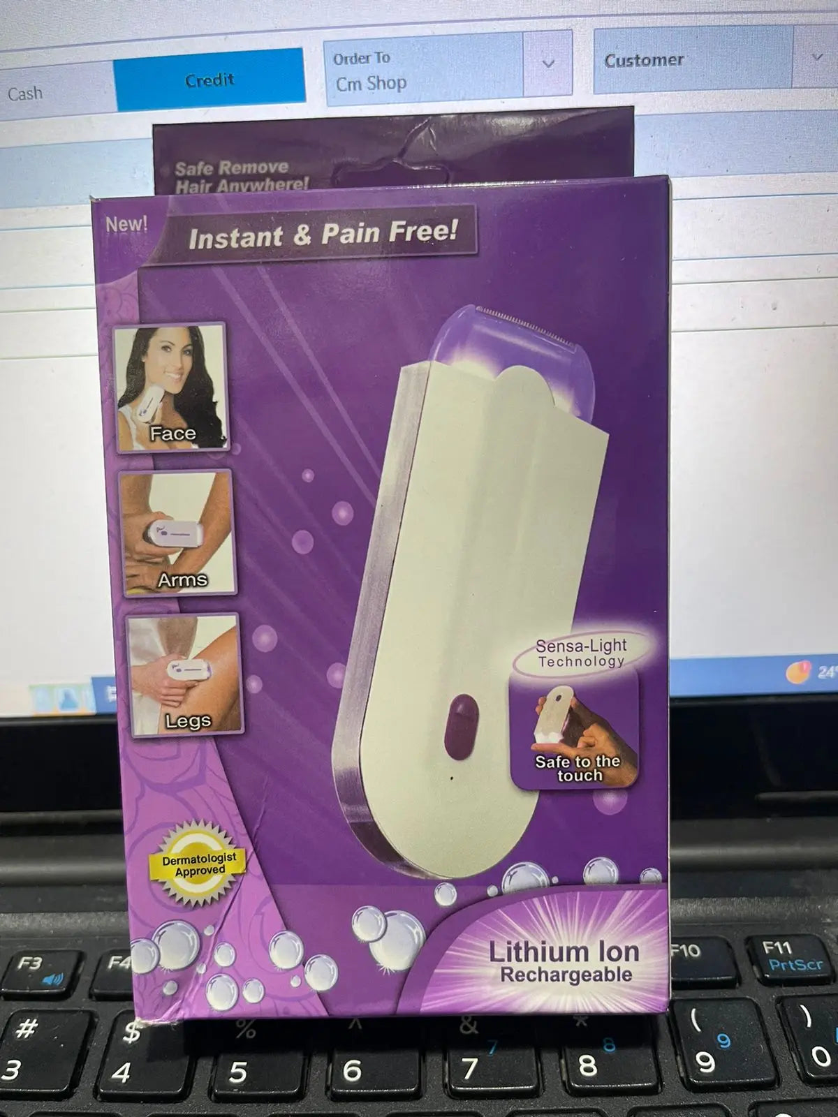 INSTANT HAIR REMOVAL DEVICE