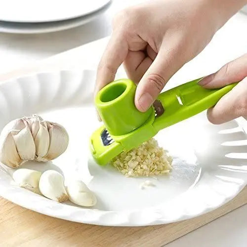 Manual Hand Press Garlic Ginger Grinding Crusher Mincer Tool mf gadgetshub