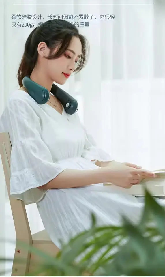 Mini Neck Portable No Bladeless Hanging Neck Rechargeable Air Cooler Mini Summer Sport Fan