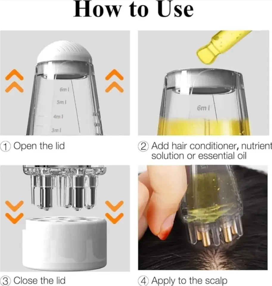 Mini Oil Massage Comb