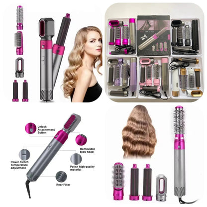 One Step - 5 in 1 Multifunctional Hair Dryer Styling Tool