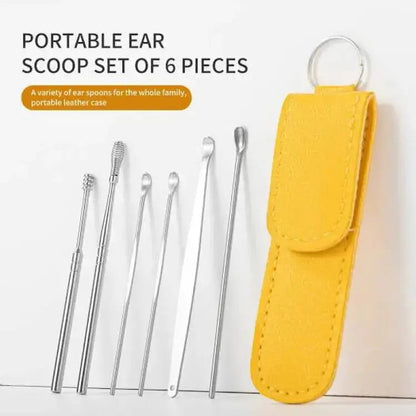 Pack of 3 Ear Wax Cleaning Tool Pouch