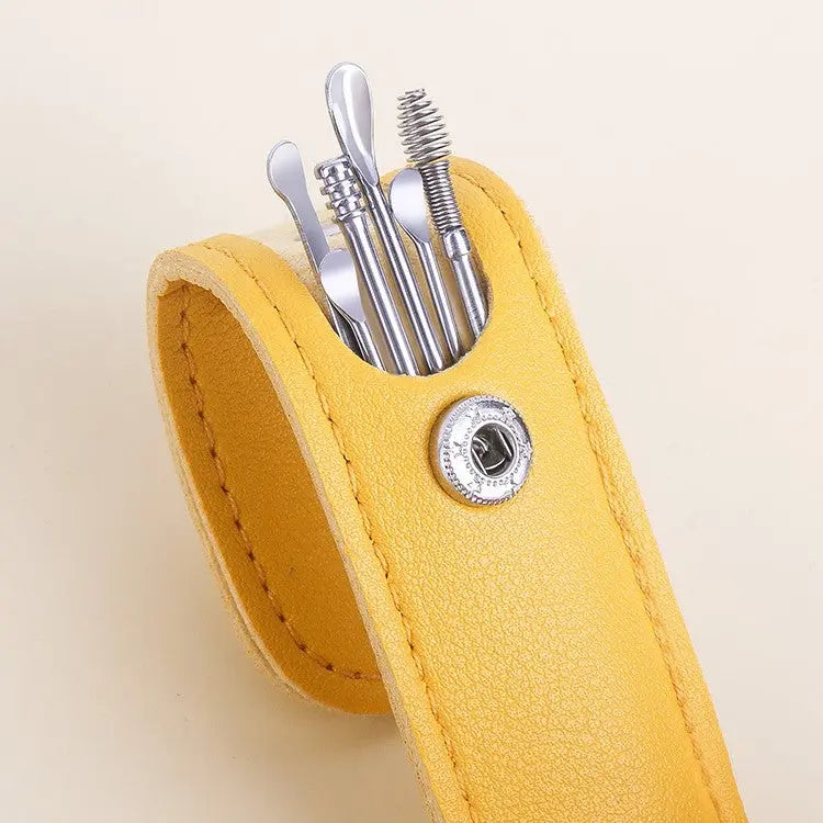 Pack of 3 Ear Wax Cleaning Tool Pouch