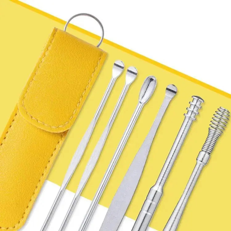Pack of 3 Ear Wax Cleaning Tool Pouch