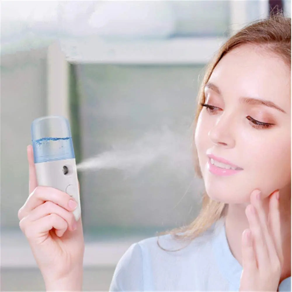 Portable Mini USB Face Humidifier Steamer Sprayer