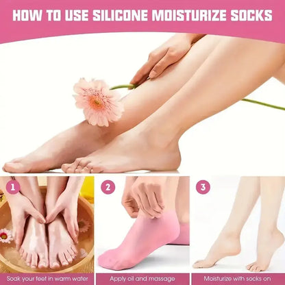 Silicone Moisturizing Foot Socks