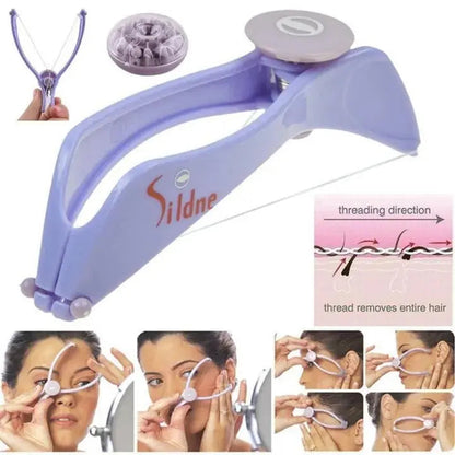 Slique Hair Threading  Machine - Facial Hair Removal Makeup Beauty Tool