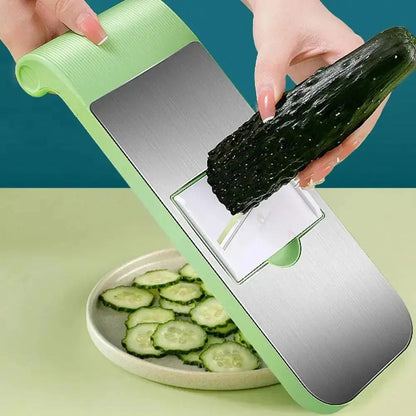 Stainless Steel 5in1 Multifunctional Vegetable Slicer Cutter mf gadgetshub
