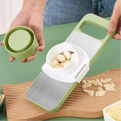 Stainless Steel 5in1 Multifunctional Vegetable Slicer Cutter mf gadgetshub