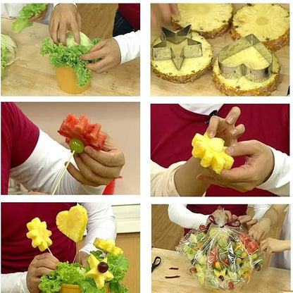 Stainless Steel Biscuit Cookie Cutter DIY Mold 12Pcs Set mf gadgetshub