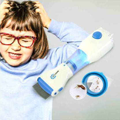 V Comb Electronic Head Lice Removal Machine Anti Lice Machine with 4 Free Filters mf gadgetshub