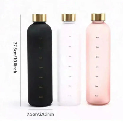 1 Liter Motivational Water Bottle