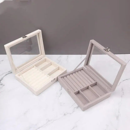 velvet jewellery box